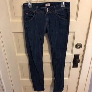 Hudson Flap Pocket Skinny Jeans